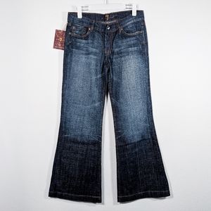 7 For All Mankind Dojo Flare Jeans Size 30